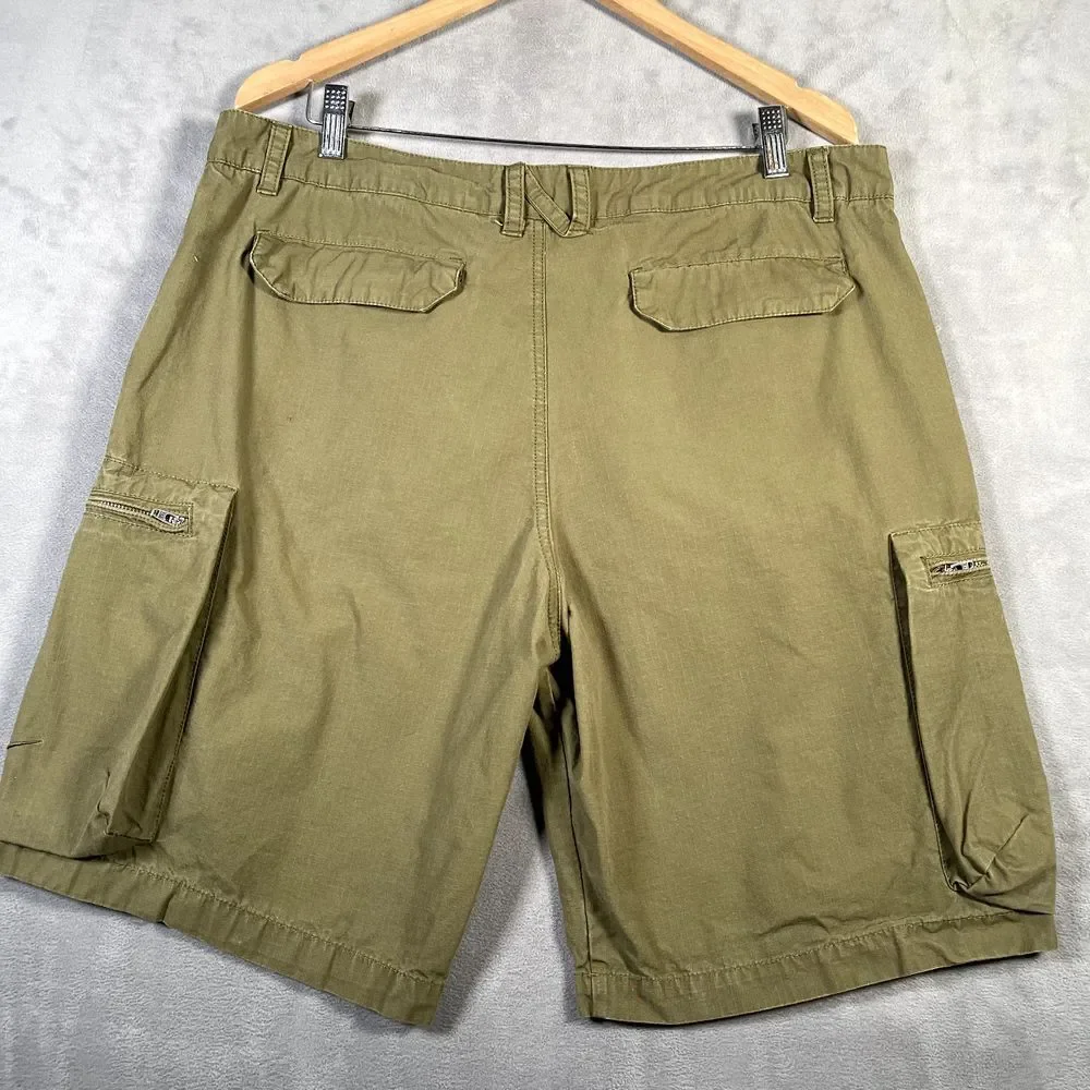 Nike Shorts Mens 36‎ Green Cargo Woven Ripstop Outdoor 10